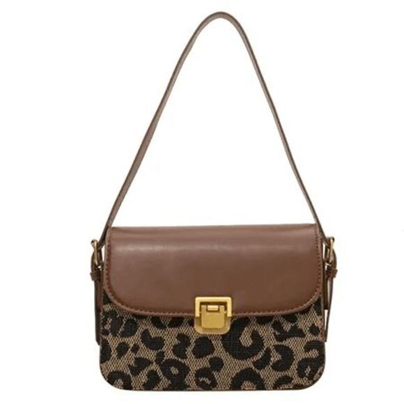 Ladies Leopard Shoulder Bag  - Picture 7 of 10